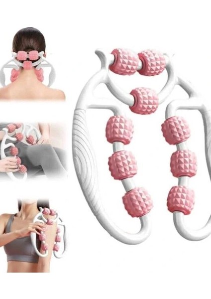 Selülit Masaj Aleti 9 Tekerlekli Lenf Drenaj Rulosu fiyatları
