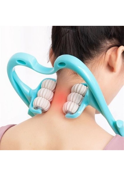 ® Çok Fonksiyonlu Manuel Altı Tekerlekli Boyun Masaj Aleti modelleri