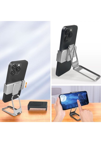 ® 360 Derece Dönen Tüm Telefon Tipleri Ile Uyumlu Metal Telefon Standı Braket fırsatları