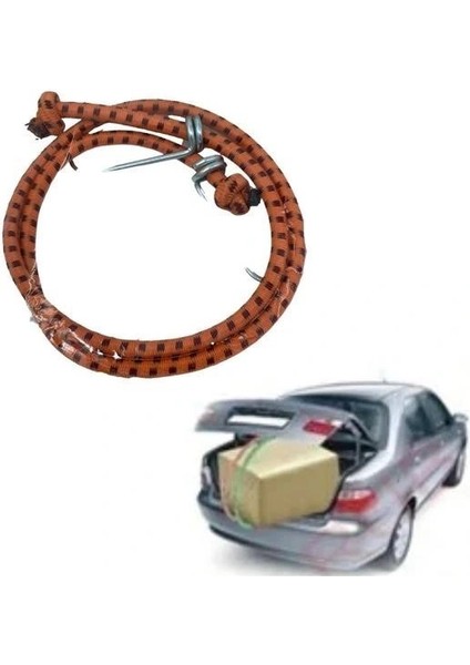 Buffer® Bisiklet Araba Motosiklet Kancalı Bagaj Gergi Lastiği Sabitleme