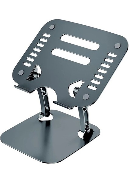 Ally T602 Ayarlanabilir Katlanır Isı Havalandırmalı Alüminyum Laptop Standı-( - A623H042-M65 fiyatları