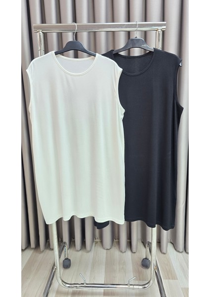 Kadın Tesettür Sıfır Kol Kurtarıcı Içlik Tunik modelleri