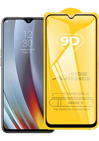 Oppo Realme 5 Pro 9d Full Glue Tempered Cam Ekran KORUYUCU-(5775) - A793H621-M50793