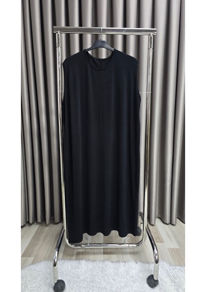 Kadın Tesettür Giyim Uzun Kurtarıcı Içlik Elbise