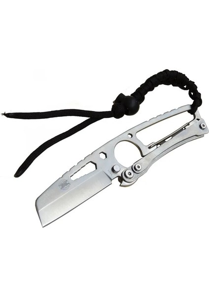 Dpx Gear Hit Cutter TX01 Outdoor Kamp Bıçağı Metal 19 cm Ipli Sap, Kılıflı