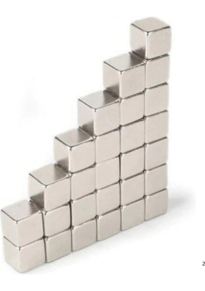[27 Adet] Neodyum Mıknatıs Boy: 5mm En: 5mm Kalınlık: 5mm [5X5X5] Ndfeb Güçlü Mıknatıs – Küp [N002] fırsatları