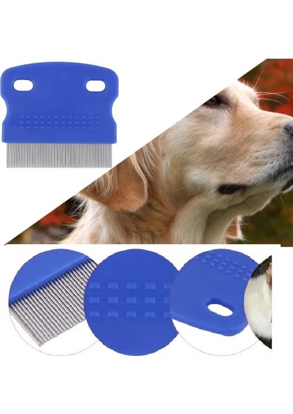 Evcil Hayvan Bakım Tarağı + Evcil Hayvan Tırnak Makası 2'li Set - Kedi Köpek Tavşan IJ56KL fırsatları