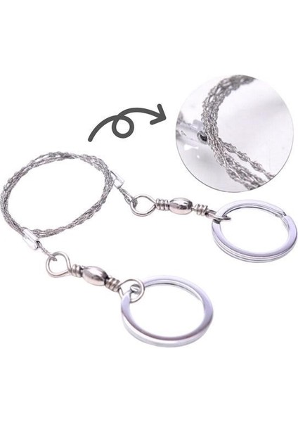 ® Karavanda ,kampda Taşınabilir Mini Zincir Cep Testeresi Dişli Tel Ahşap Plastik Metal Kes modelleri