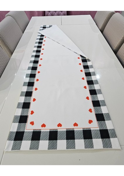 Kalpli Pötikare Desenli Runner