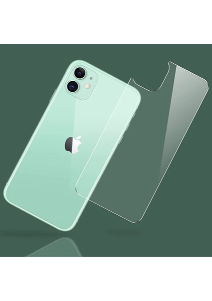 Ally Iphone 11 6.1 Inch Tempered Arka Kırılmaz Cam KORUYUCU-(5775) - A007H564-M80007 modelleri