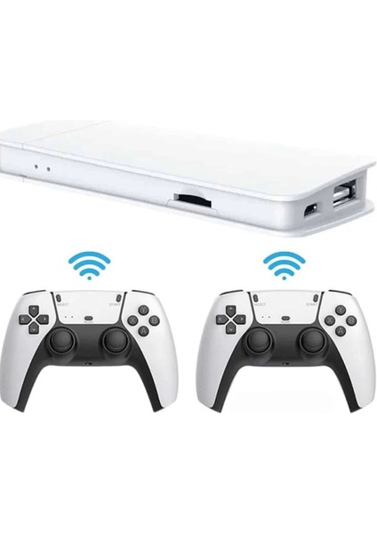 3D Çift Oyun Kollu 4K Hd Ekran Nostaljik 20.000 Oyunlu Beyaz Game Box indirimleri