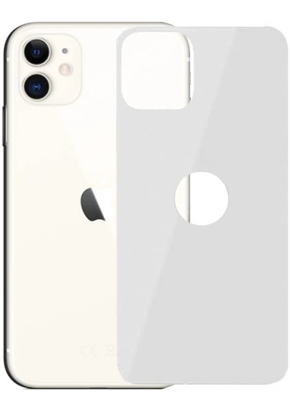Iphone 11 6.1 Inch Full Arka Koruma Tempered Kırılmaz CAM-(5775) - A208H848-M89208