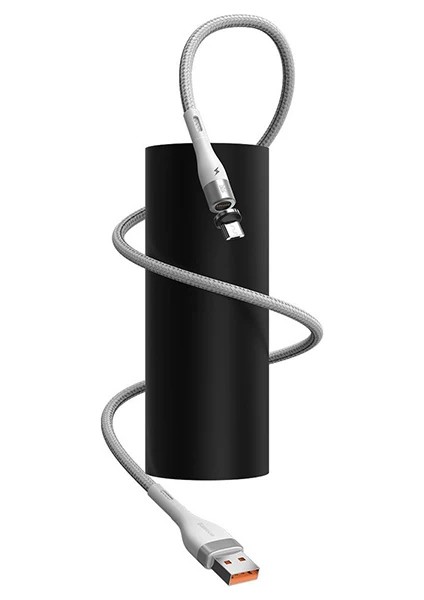 Baseus Zinc Safe Manyetik USB Kablo Şarj Android Micro 2.1A 1METRE-(5775) - A387H975-M15387 indirimleri