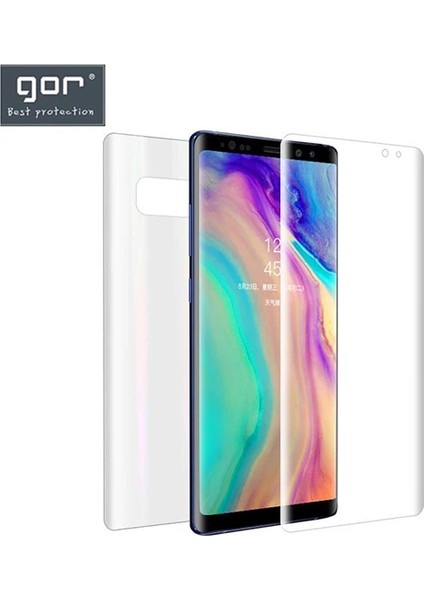 Gor Sm Galaxy S10 3D Kavisli Darbe Emici Full Ekran Koruyucu 2 Adet SET-(5775) - A568H039-M75568 fiyatları