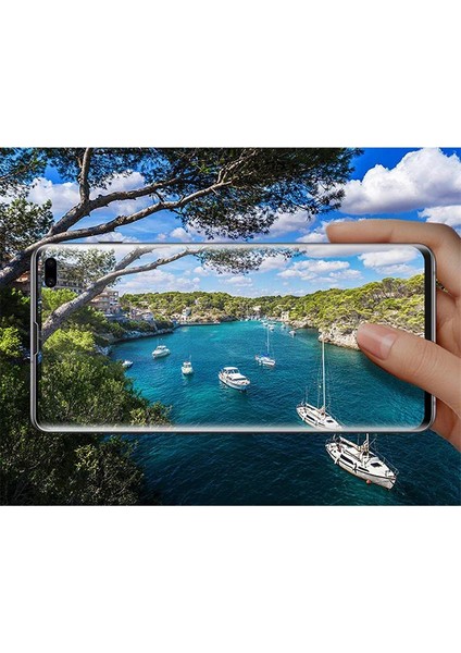 Gor Sm Galaxy S10 3D Kavisli Darbe Emici Full Ekran Koruyucu 2 Adet SET-(5775) - A568H039-M75568 modelleri