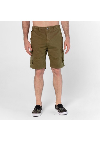 Erkek Kargo Şort Clints Haki