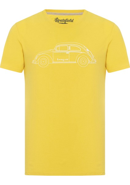 Truth Erkek Sarı Tişört