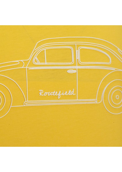 Truth Erkek Sarı Tişört