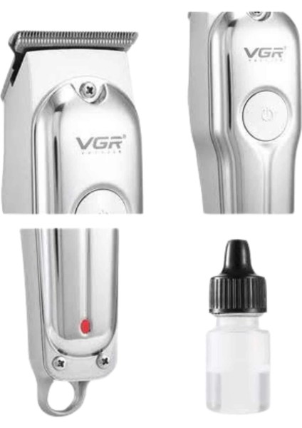 3 Taraklı Saç Sakal Düzeltici Traş Makinesi Seti Paslanmaz Çelik modelleri