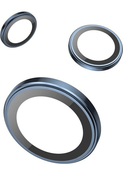 Hoco Crystal Clear iPhone 15 Pro-15 Pro Max Hd 3D Metal Çerçeveli Kamera Koruyucu - A688H874-M70 fırsatları