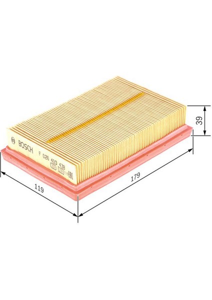 Mtxdpn Hava Filtresi Citroen C1 Peugeot 108 Toyota Aygo Yaris 1.0 1.5 2010-