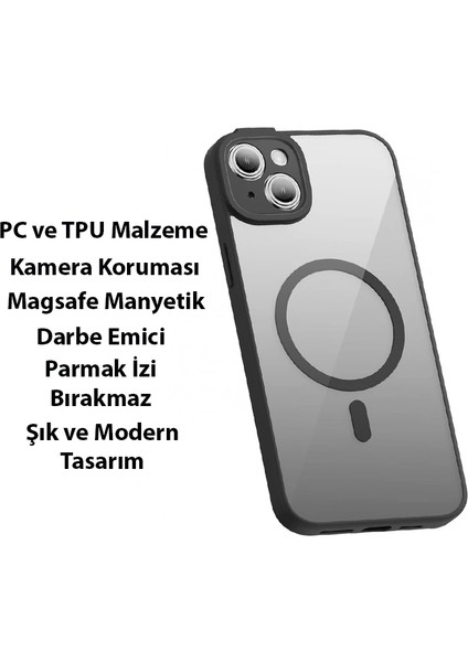 Baseus Frame Series iPhone 14 6.1 Kamera Koruyuculu Magsafe Kılıf + Tempered Ekran - A707H802-M96 indirimleri