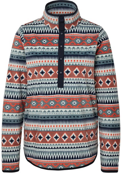 Kadın Polar Kazak, Tamamı Baskılı