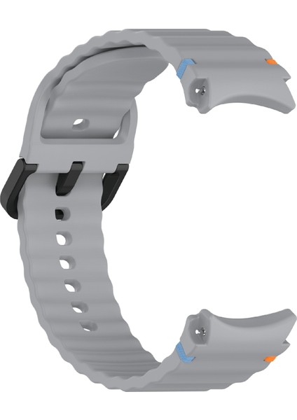 Samsung Galaxy Watch7 44MM/40MM/WATCH Fe 40MM/WATCH6 40MM/44MM Yedek Bant Silikon Saat Kayışı-Gri (Yurt Dışından) indirimleri