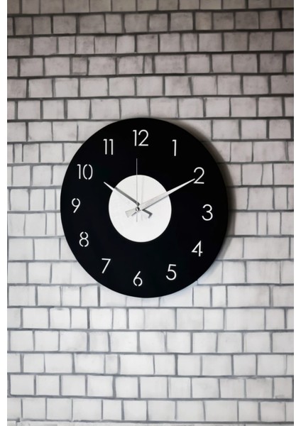 Modern Ahşap Duvar Saati Sağlam **çok Şık** ve Birarada..no:61 fiyatları