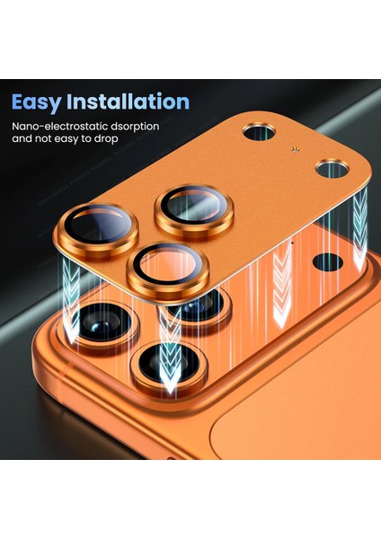 Apple iPhone 17 Pro Max Uyumlu Tam Kaplayan Kamera Lens fırsatları