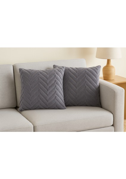 4’lü Çift Taraflı Fermuarlı Punch Kırlent Kılıfı 43X43 cm – Yumuşak Dokulu, Şık Tasarım modelleri