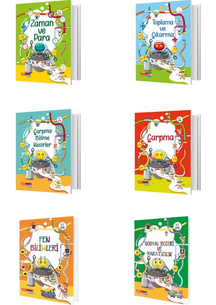 Dahi Olacak Çocuk 5-7 Yaş Matematik Seti