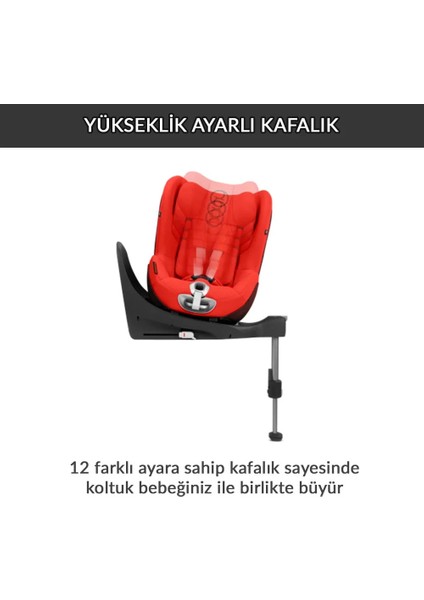 Sirona Zi Isize Plus (360 Derece Dönen Adac Ödüllü Isofix Oto Koltuğu 0-18 Kg) fırsatları