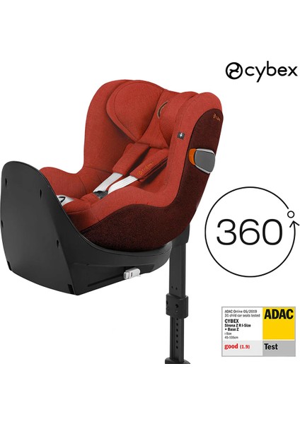 Sirona Zi Isize Plus (360 Derece Dönen Adac Ödüllü Isofix Oto Koltuğu 0-18 Kg)