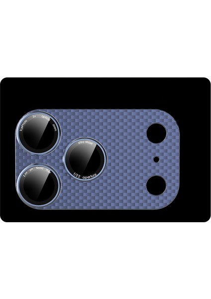 Apple iPhone 17 Pro Uyumlu Tam Kaplayan Carbon Fiber Tasarım Kamera Lens fiyatları