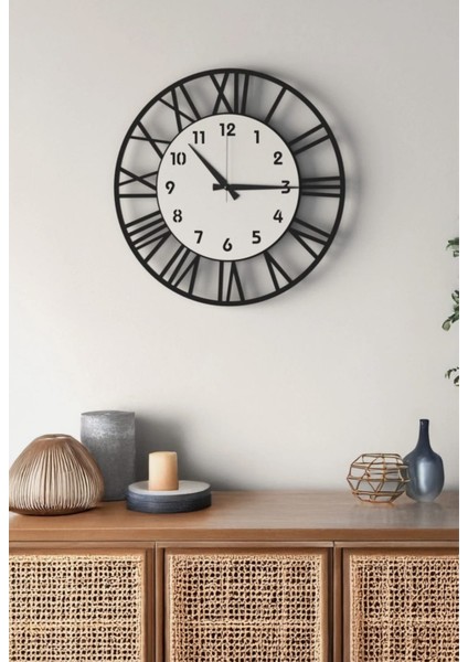 Modern Ahşap Duvar Saati Sağlam **çok Şık** ve Birarada..no:64 indirimleri