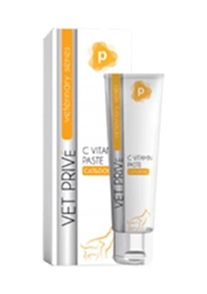 Vet Prive Veterinary C Vitamini Destekleyici Kedi Malt Macunu 100 gr
