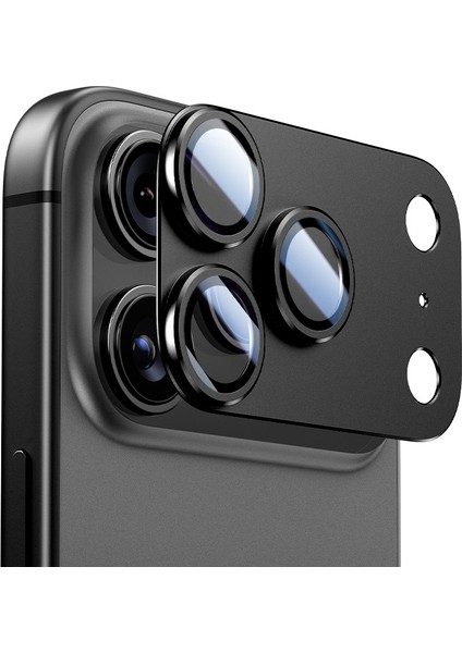 Apple iPhone 17 Pro Max Uyumlu Tam Kaplayan Kamera Lens modelleri