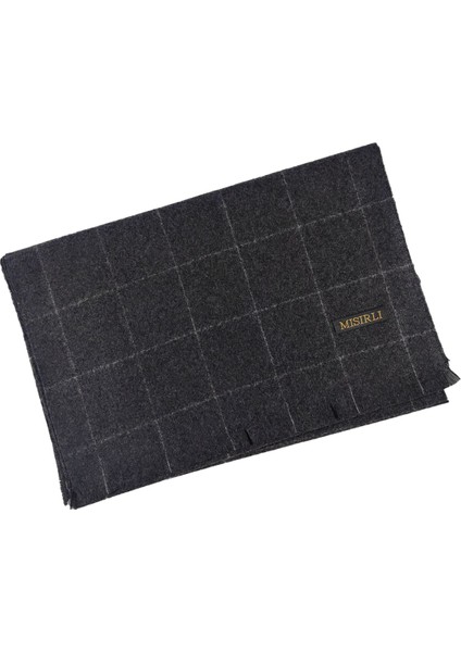 Mısırlı Eşarpları Erkek Yünlü Ekose Kaşkol ( Atkı ) modelleri