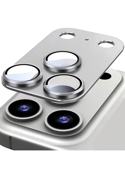 Apple iPhone 17 Pro Uyumlu Tam Kaplayan Kamera Lens