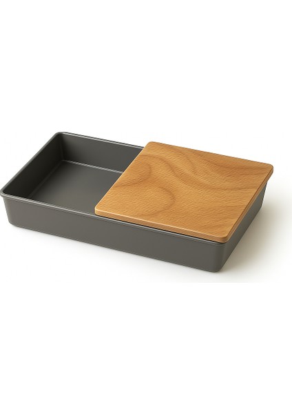 Hazneli Ahşap Kesim Panosu