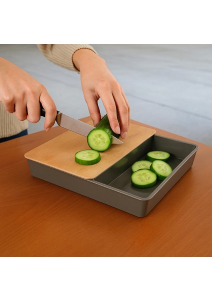 Hazneli Ahşap Kesim Panosu indirimleri