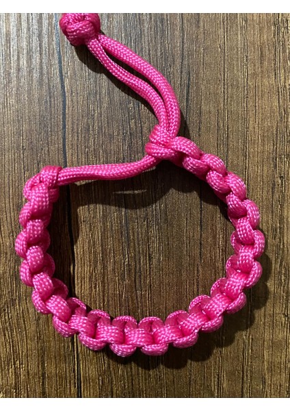 Pembe Paracord Bileklik fiyatları