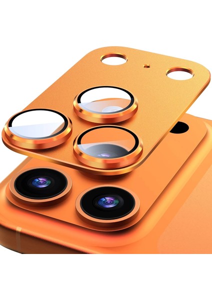 Apple iPhone 17 Pro Uyumlu Tam Kaplayan Kamera Lens
