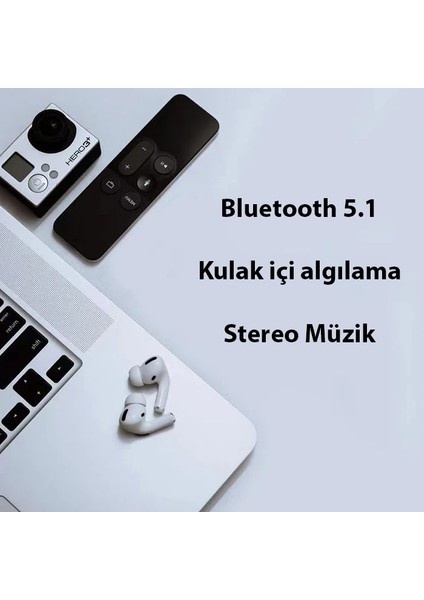 Wolg TB03 Tws Kablosuz Bluetooth 5.1 Kulakiçi KULAKLIK-(5775) - A658H675-M09658 indirimleri
