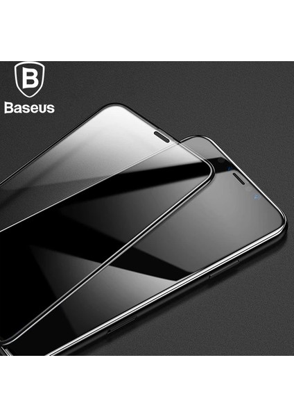 Baseus Iphone 11 Pro 3D Full Kaplama Kırılmaz Cam Koruyucu Tempered Glass Screen - A150H363-M70