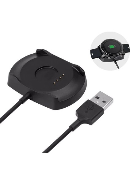 Xiaomi Huami Amazfit 22S Stratos A1609 Akıllı Saat Için Şarj KABLOSU-(5775) - A393H218-M88393