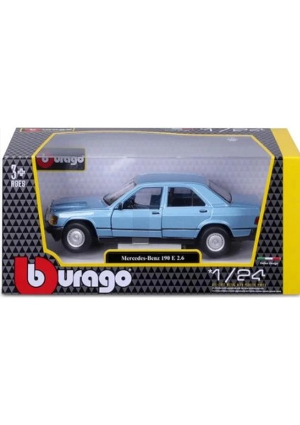 Bburago 1/24 A 1987 Mercedens Benz 190E
