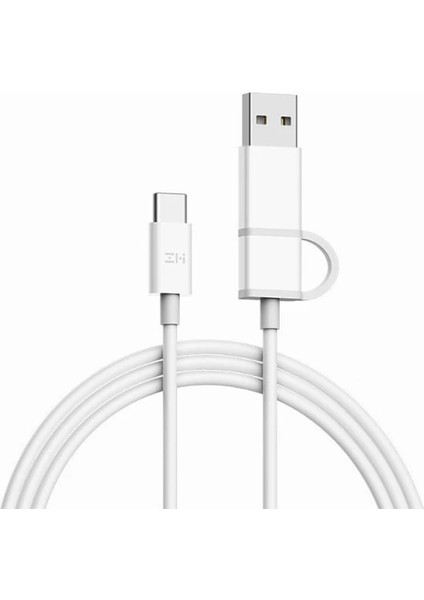 Xiaomi Zmı AL311 2 1 Pd Qc Type-C To Type-C C USB Hızlı Şarj Veri KABLOSU-(5775) - A560H756-M255 fiyatları