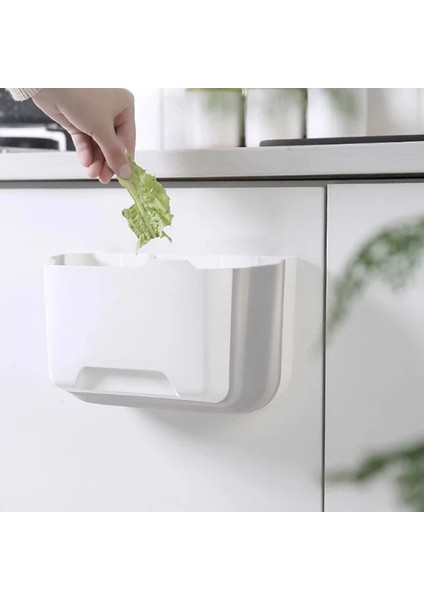 Ezere Portatif Katlanabilir Askılı Sihirli Ev Araç Çöp Kutusu R-8046-(5775) - A926H080-M08926 fırsatları